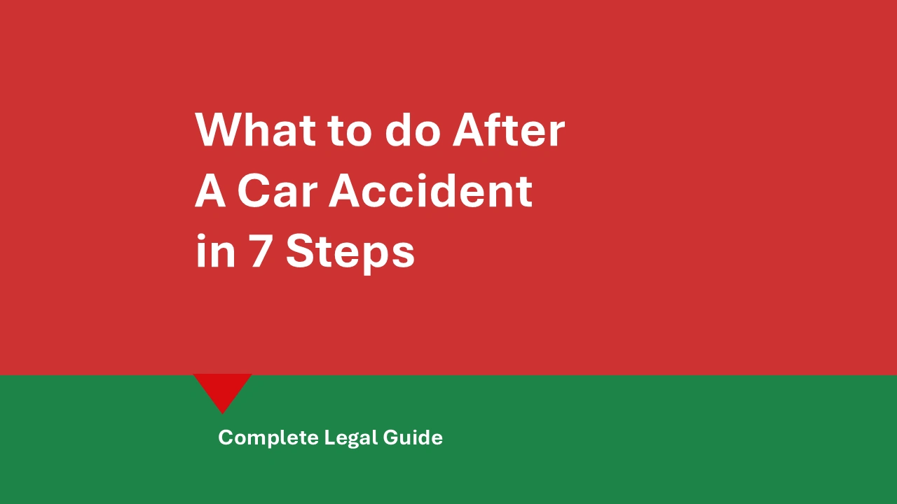 What to do after a car accident: hero image