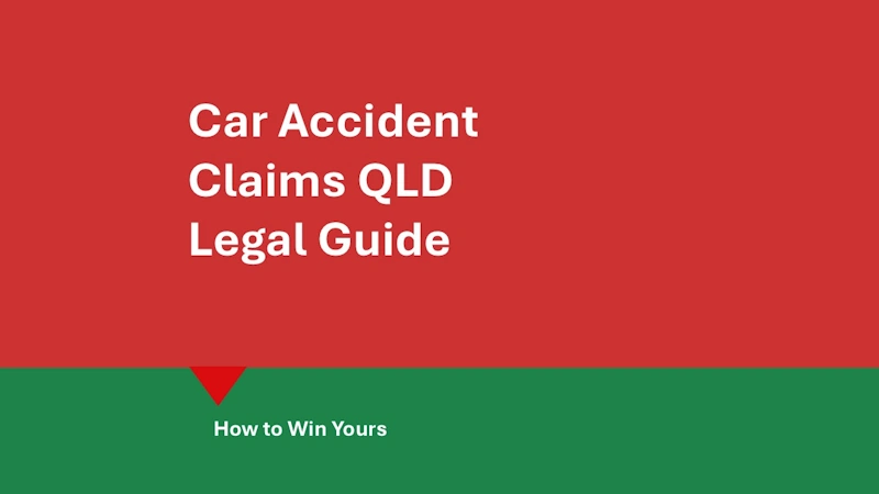 Car accident claims QLD hero image